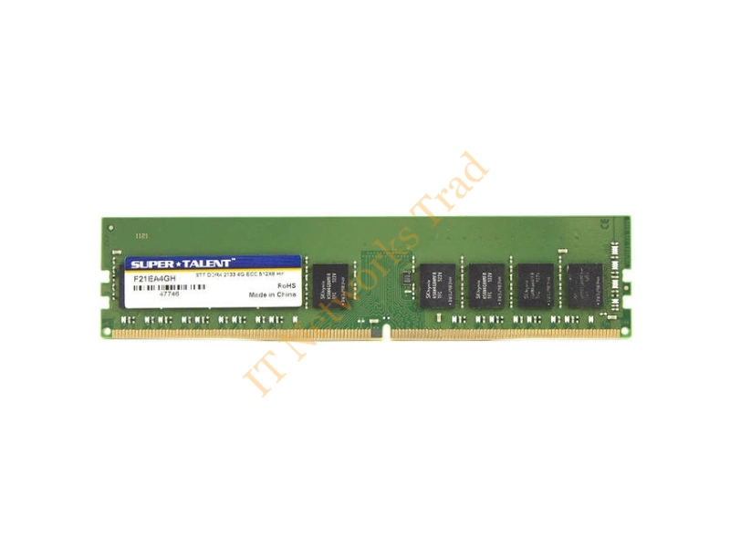 W1333EB8GM Super Talent 8GB DDR3-1333MHz PC3-10600 ECC CL9 240-Pin DIMM Memory Module Server Memory