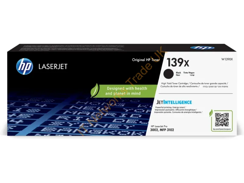 W1390X - HP Toner 139X / W1390X Black
