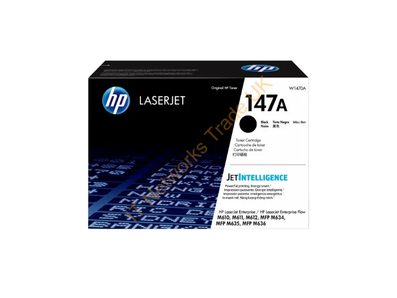 W1470A - HP Toner 147A / W1470A Black