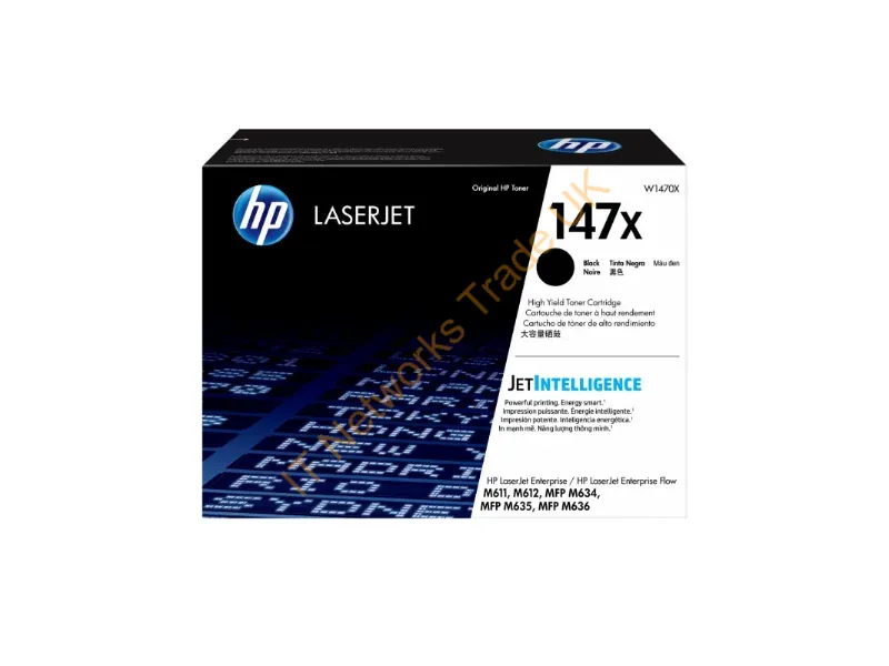 W1470X - HP Toner 147X / W1470X Black