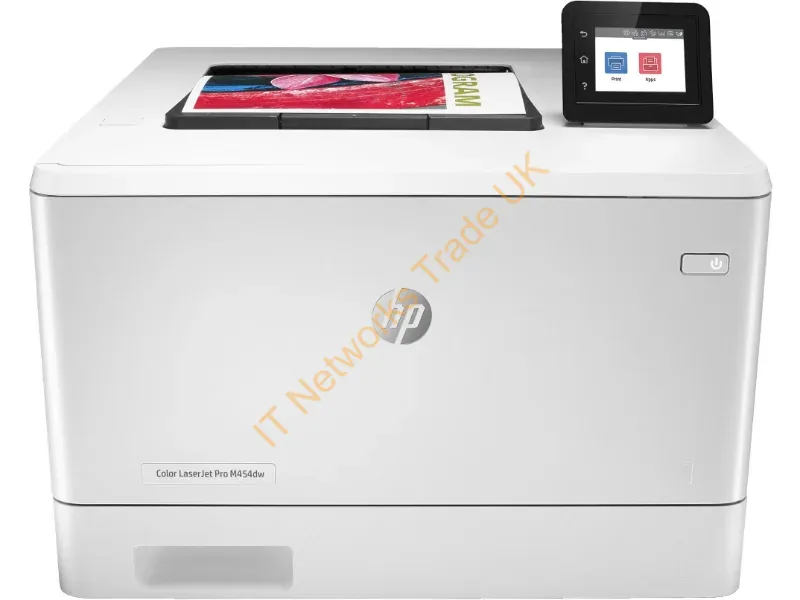 W1Y45A#B19 - HP Color LaserJet Pro M454dw, Print, Front-facing USB printing; Two-sided printing