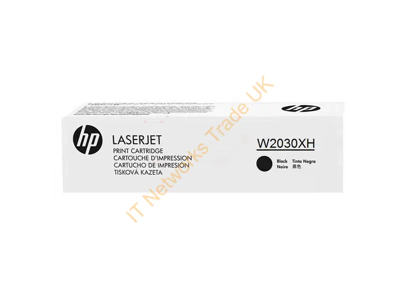 W2030XH - HP W2030XH/415X Toner cartridge black Contract, 7.5K pages ISO/IEC 19798 for HP M 454