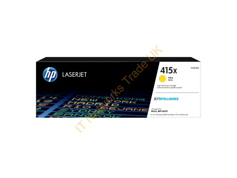 W2032X - HP Toner 415X / W2032X Yellow