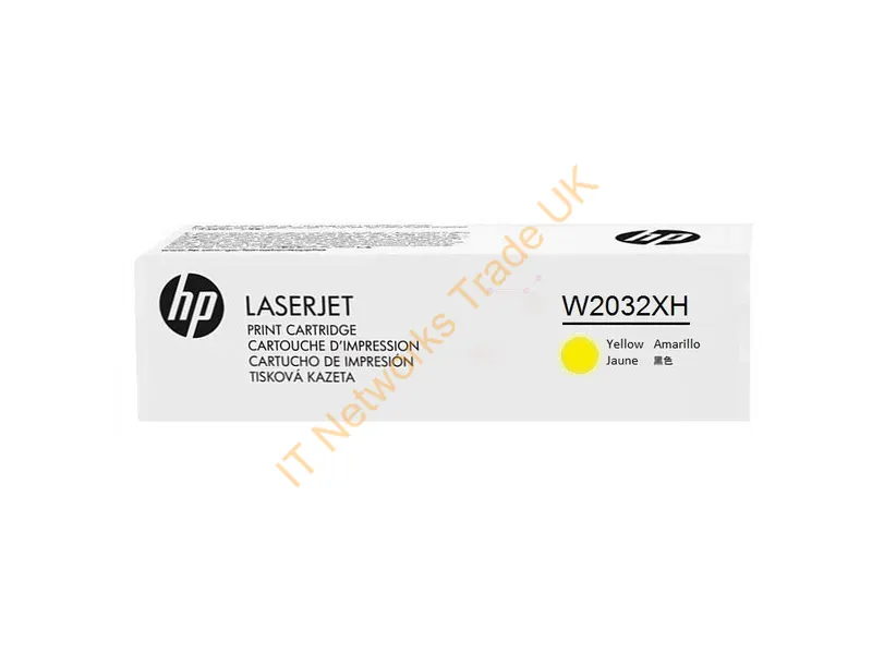 W2032XH - HP W2032XH/415X Toner cartridge yellow Contract, 6K pages ISO/IEC 19798 for HP M 454