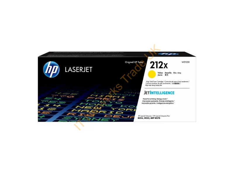 W2122X - HP Toner 212X / W2122X Yellow