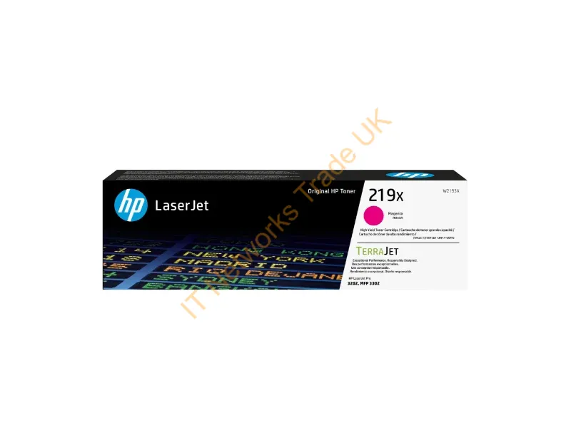 W2193X - HP Toner 219X / W2193X Magenta