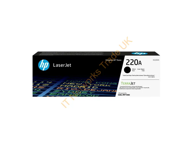 W2200A - HP Toner 220A / W2200A Black