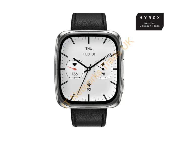 W2434GL2N - Amazfit Active 2 4.45 cm (1.75") AMOLED Digital 390 x 450 pixels Touchscreen Stainless steel