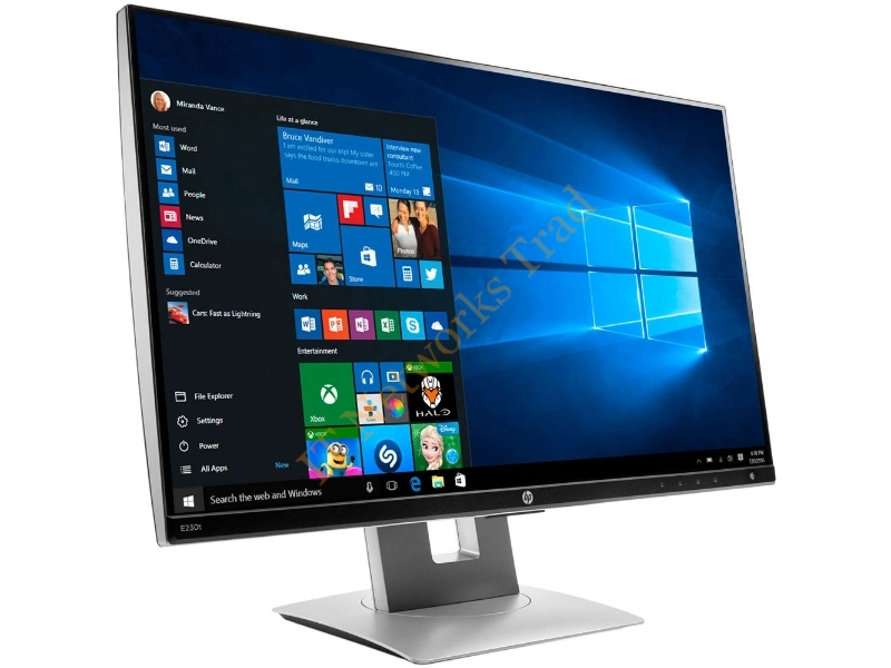 W2Z50U9#ABA HP EliteDisplay E230T 23-Inch 1920 x 1080 Pixels with VGA / HDMI / DVI 1.2 Ports Touchscreen IPS  LED Monitor