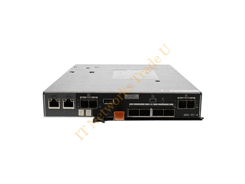 W45CK Dell 4-Port 16GB Fibre Channel RAID Controller with 4GB Cache for PowerVault MD3800F / MD3820F Storage Array Fiber Channel Controller