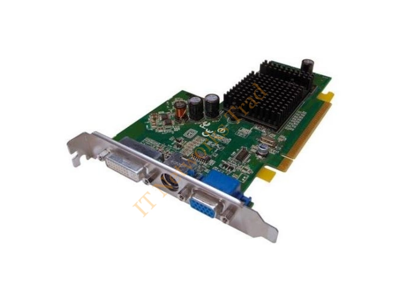 W5320 Dell ATI Radeon X300 128MB PCI Express with DVI/VGA/TV Outs Video Graphics Card