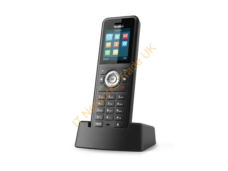 W59R - Yealink Dect W59R Dect Telephone Handset Black