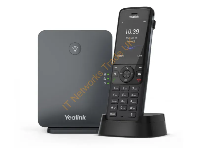 W78P - Yealink W78P Ip Phone Black Tft
