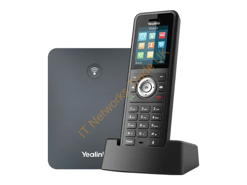W79P - Yealink W79P Ip Phone Black 20 Lines Tft Wi-Fi