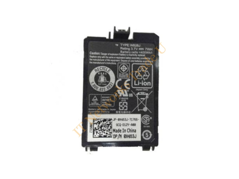 W828J Dell PERC 6/I 7WHR Li-Ion Battery for PowerEdge M610 Laptop Battery