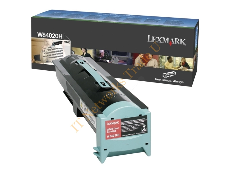 W84020H - Lexmark W84020H Toner black, 30K pages Accessory
