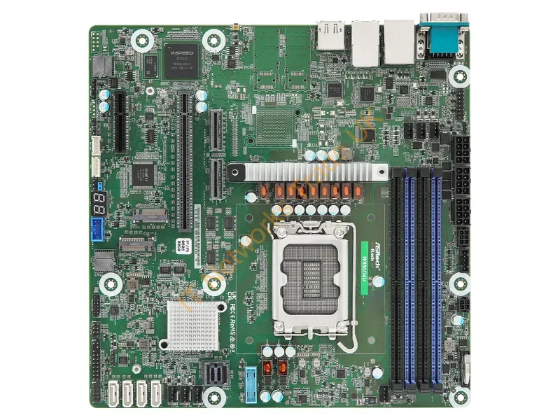 W880D4U - Asrock W880D4U Motherboard Intel W880 Lga 1851 (Socket V1) Micro Atx