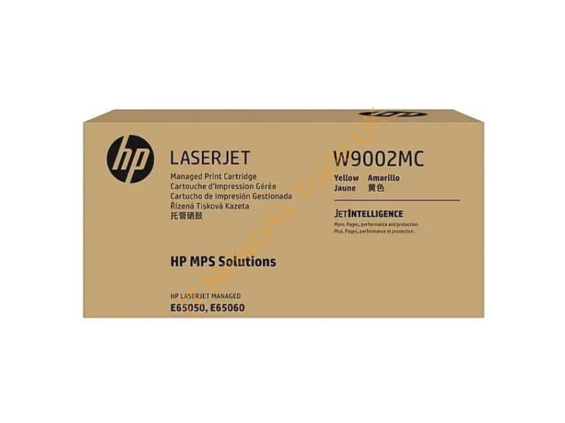 W9002MC - HP W9002MC Toner cartridge yellow Contract, 28K pages ISO/IEC 19798 for HP E 65050