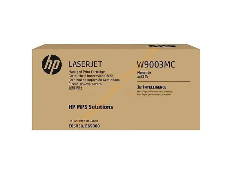 W9003MC - HP W9003MC Toner cartridge magenta Contract, 28K pages ISO/IEC 19798 for HP E 65050