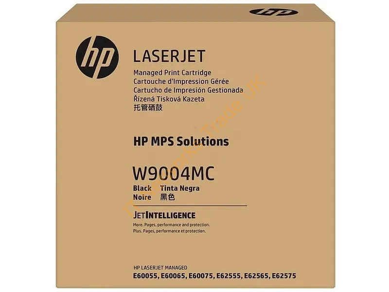 W9004MC - HP W9004MC Toner cartridge Contract, 50K pages ISO/IEC 19752 for HP E 60055/60155