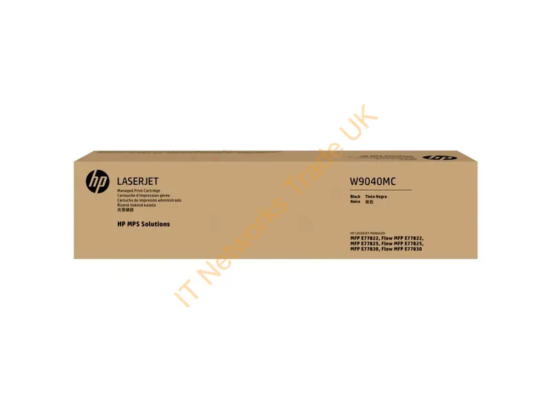 W9040MC - HP W9040MC Toner-kit black Contract, 34K pages ISO/IEC 19798 for HP E 77800