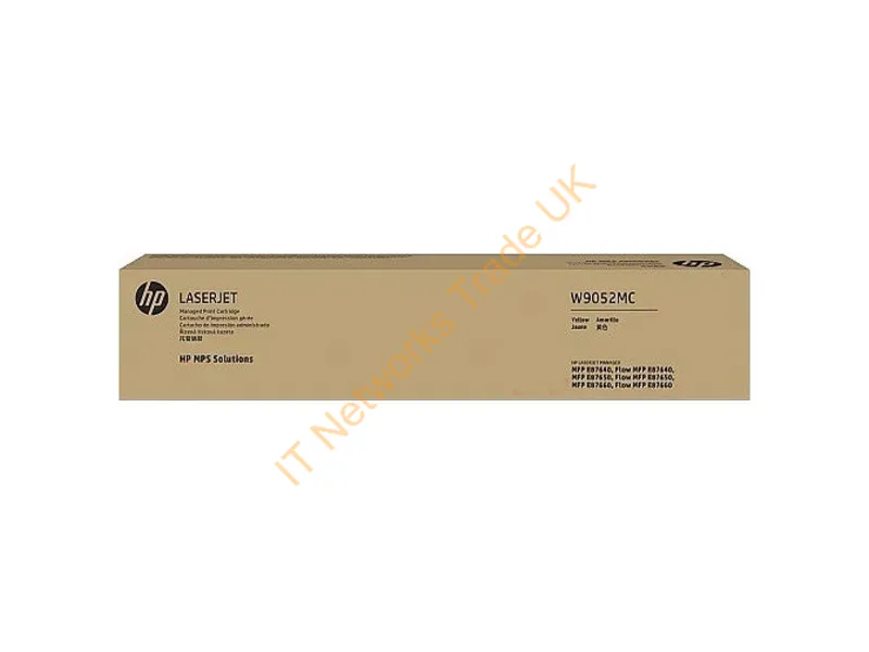 W9052MC - HP W9052MC Toner-kit yellow Contract, 52K pages ISO/IEC 19798 for HP E 87600