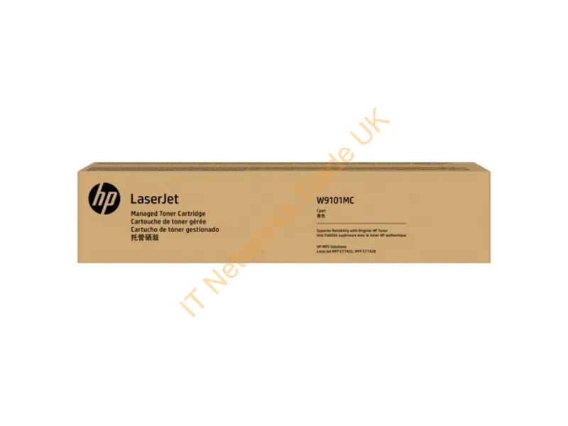 W9101MC - HP W9101MC Toner-kit cyan Contract, 20K pages ISO/IEC 19752 for HP E 77422