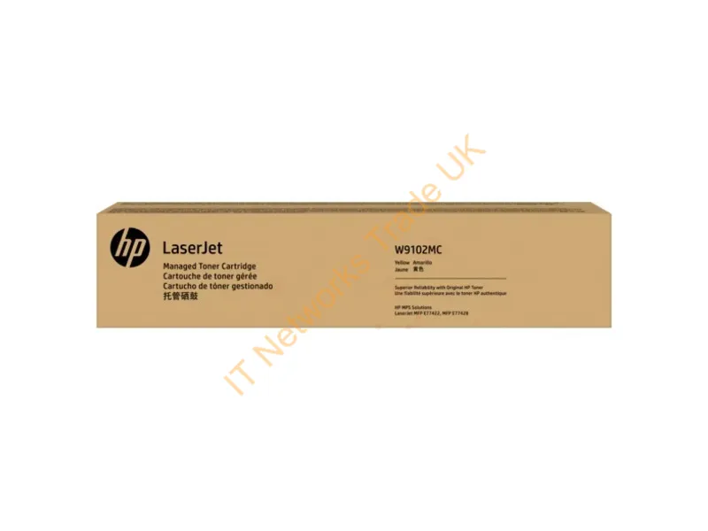W9102MC - HP W9102MC Toner-kit yellow Contract, 20K pages ISO/IEC 19752 for HP E 77422