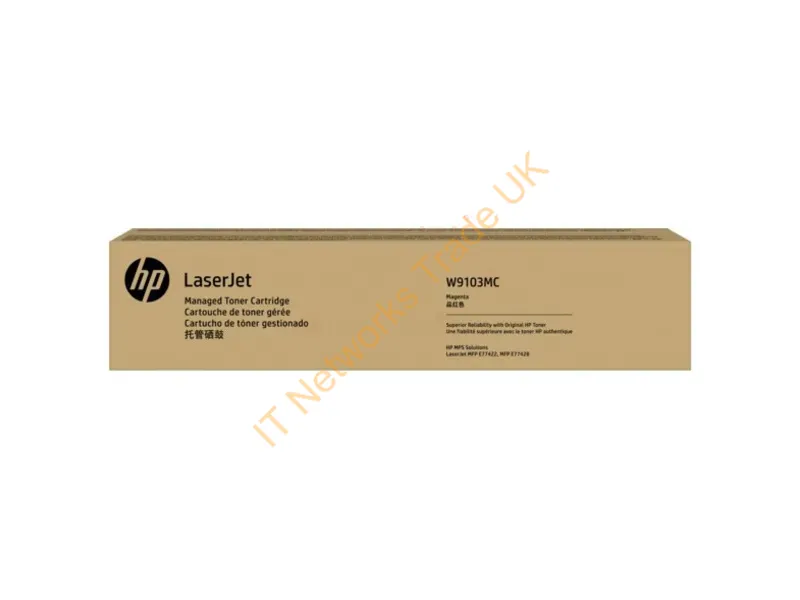 W9103MC - HP W9103MC Toner-kit magenta Contract, 20K pages ISO/IEC 19752 for HP E 77422