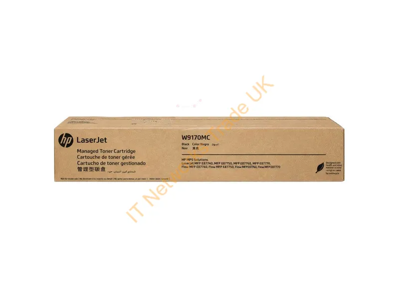 W9170MC - HP W9170MC Toner black high-capacity Contract, 50K pages ISO/IEC 19798 for HP LaserJet E 800