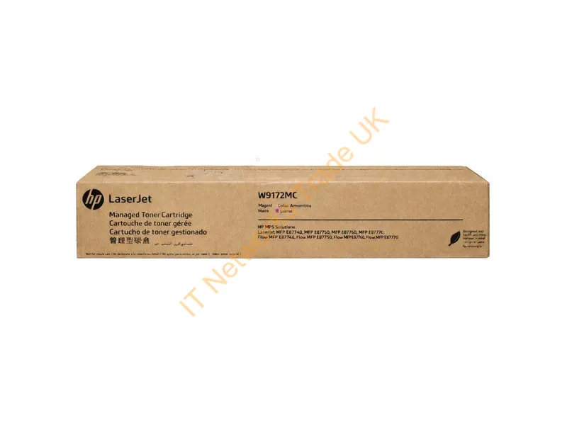 W9173MC - HP W9173MC Toner magenta high-capacity Contract, 45K pages ISO/IEC 19798 for HP LaserJet E 800