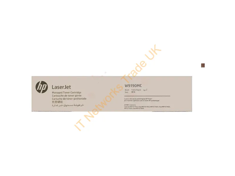 W9190MC - HP W9190MC Toner-kit black Contract, 29K pages ISO/IEC 19798 for HP E 77800