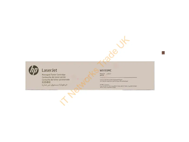 W9193MC - HP W9193MC Toner-kit magenta Contract, 28K pages ISO/IEC 19798 for HP E 77800