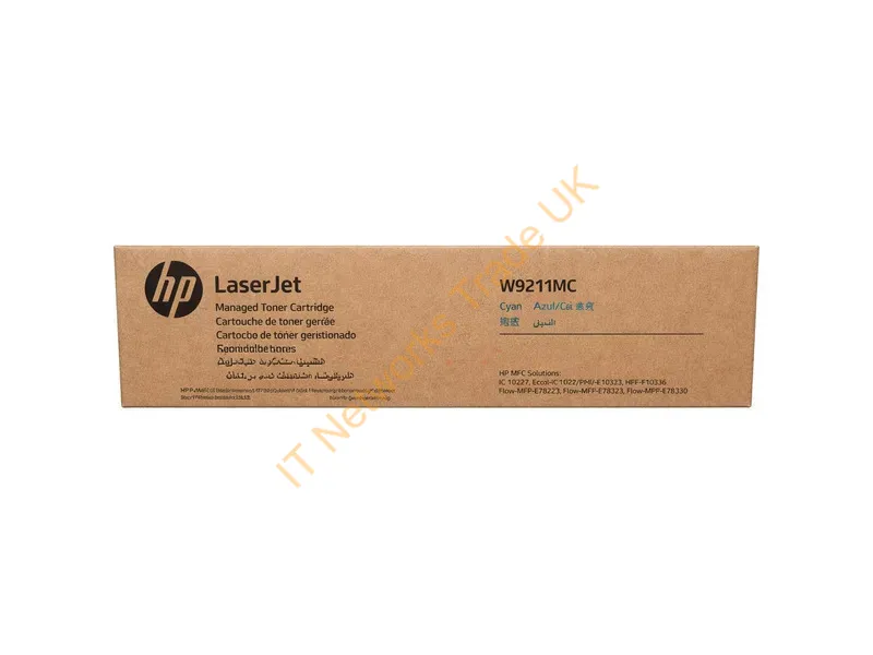 W9211MC - HP W9211MC Toner-kit cyan Contract, 28K pages ISO/IEC 19798 for HP E 78325