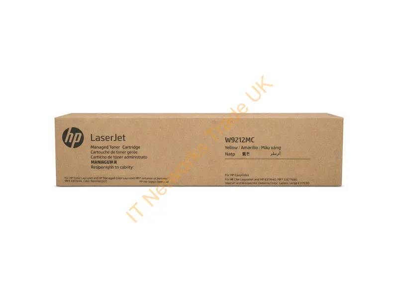 W9212MC - HP W9212MC Toner-kit yellow Contract, 28K pages ISO/IEC 19798 for HP E 78325