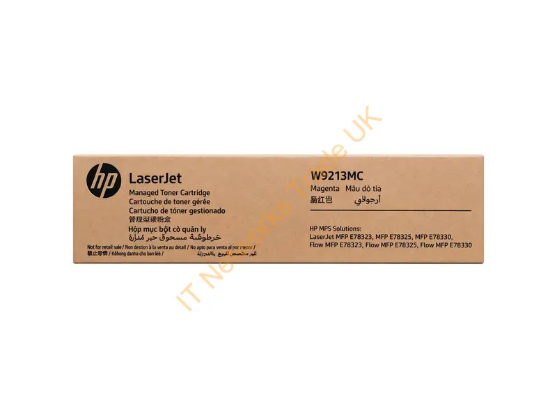 W9213MC - HP W9213MC Toner-kit magenta Contract, 28K pages ISO/IEC 19798 for HP E 78325