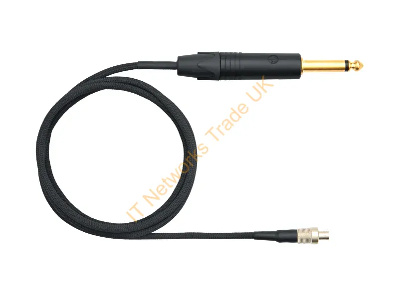 WA308 - Shure Wa308 Audio Cable 35.4" (0.9 M) 6.35Mm Lemo Black