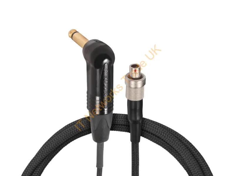 WA309 - Shure Wa309 Audio Cable 35.4" (0.9 M) 6.35Mm Lemo Black