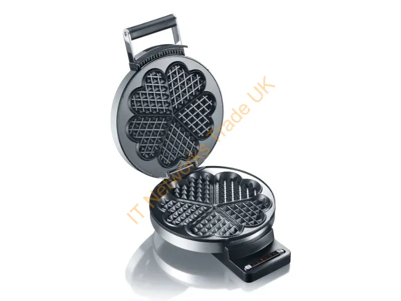 WA80EU - Graef WA 80 waffle iron 5 waffle(s) 850 W Stainless steel