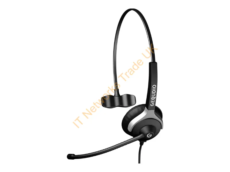 WA9002 - GEQUDIO WA9002 headphones/headset Wired Head-band Office/Call center Black