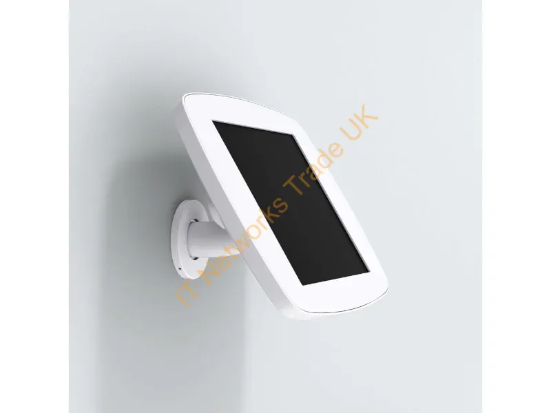 WAL-W4-GT4-MX - Bouncepad Wallmount | Samsung Galaxy Tab 4 10.1 (2014) | White | Exposed Front Camera and Home Button |