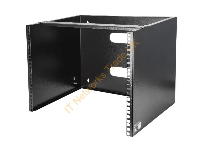 WALLMOUNT8 - Startech.Com Wallmount8 Rack Cabinet 8U Wall Mounted Rack Black