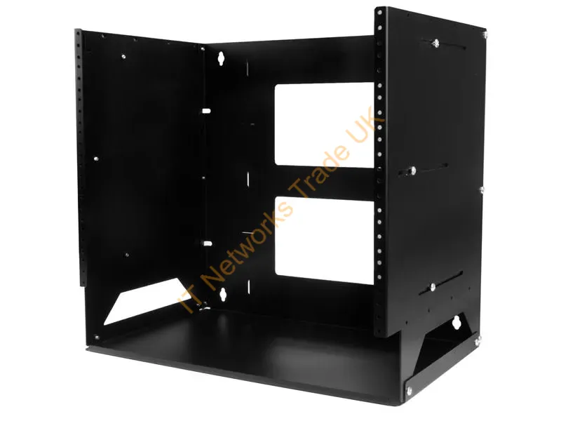 StarTech.com Wall-Mount Server Rack with Built-in Shelf Solid Steel 8U Accessory
