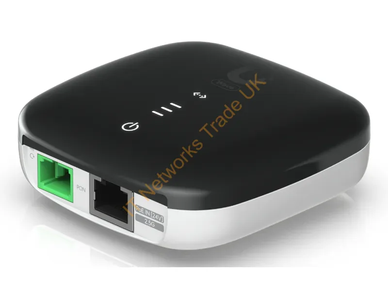 WAVE-FIBER-ONU-5 - Ubiquiti Wavefiber Onu Network Media Converter 2488 Mbit/S 1490 Nm Black, White