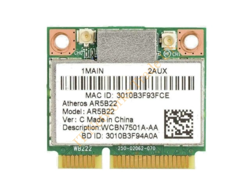 WCBN611AH Toshiba Bluetooth Wireless Wirelss Wifi LAN Card for CB35-A3120 Laptop