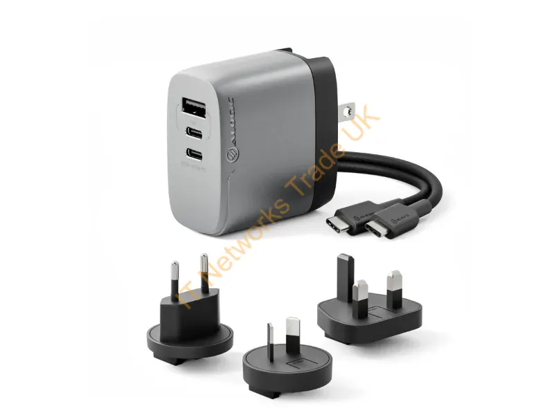 WCM3X67-SGR - Alogic Wcm3X67-Sgr Mobile Device Charger Laptop, Smartphone, Tablet Gray Ac Fast Charging Indoor