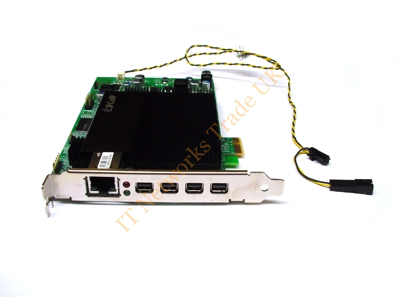 WCWRN Dell 4-Port PCI-Express Quad Mini DisplayPort PCoIP Remote Access Card Networking Accessory