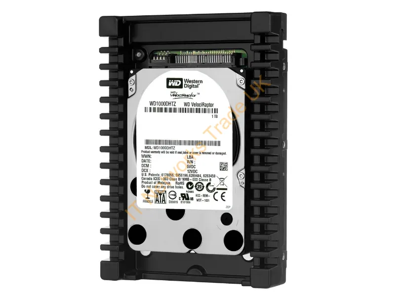 WD1000DHTZ - Western Digital 1Tb Velociraptor Internal Hard Drive 10000 Rpm 64 Mb 3.5" Serial Ata Iii