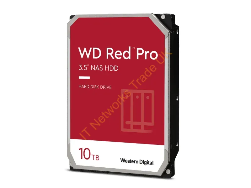 WD102KFBX - Western Digital Red Pro Internal Hard Drive 10 Tb 7200 Rpm 256 Mb 3.5" Serial Ata Iii