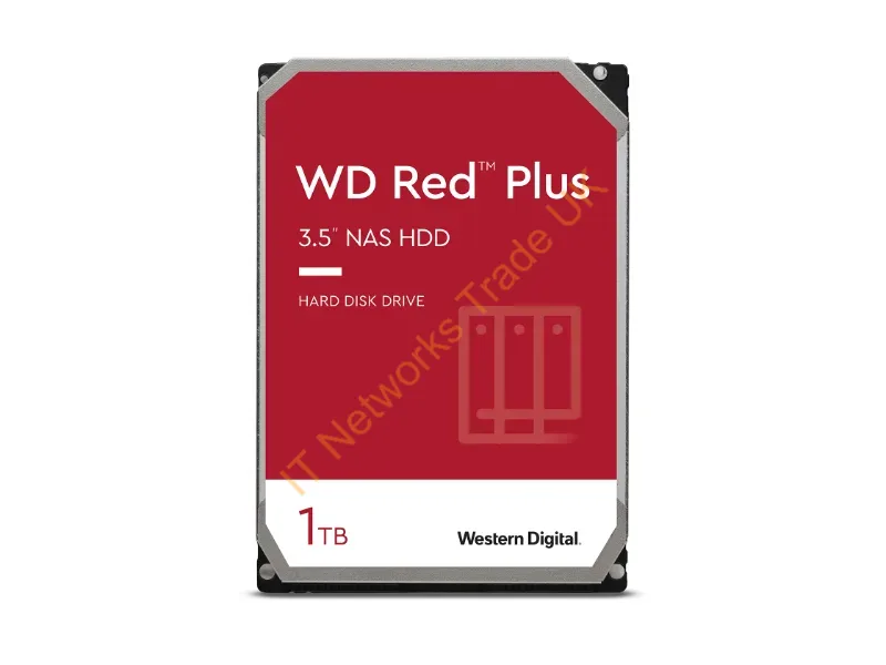 WD10EFRX - Western Digital Red Plus Internal Hard Drive 1 Tb 5400 Rpm 64 Mb 3.5" Serial Ata Iii